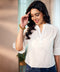 Off Duty Calm Floral Cotton Top